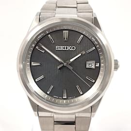 Seiko-Seiko Selection S Series 7B72-0AK0 Men's Wristwatch-Silvery