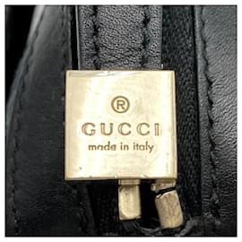 Gucci-Gucci GG Canvas Handbag-Black