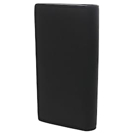 Louis Vuitton-Louis Vuitton Aerogram Portefeuille Brazza Noir-Black