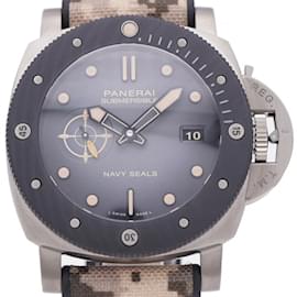 Panerai-Officine Panerai Submersible Navy Seals Titanio PAM01669 Automatic Watch-Other