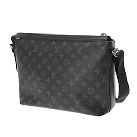 Louis Vuitton-Louis Vuitton Monogram Eclipse Odysse PM Shoulder Bag-Brown,Black