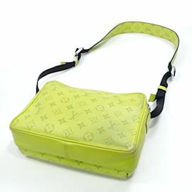 Louis Vuitton-Louis Vuitton Taigarama Outdoor PM Shoulder Bag-Yellow