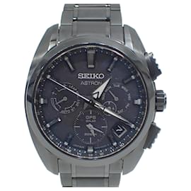Seiko-Seiko Astron Men's Solar Titanium Watch SBXC069-Other