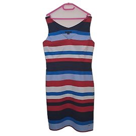 Robe Tommy Hilfiger en coton multicolore Multicolore
