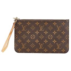 Louis Vuitton-Louis Vuitton Monogram Neverfull MM Pouch M46975-Brown