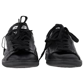 Autre Marque- Adidas x Balenciaga Stan Smith Sneakers in Black Leather-Black