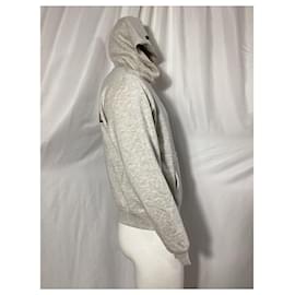 Fear of God-Sweat à capuche logo Fear of God Essentials en coton gris-Gris