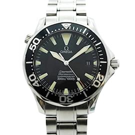 Omega-Omega Seamaster Black Dial Watch for Men-Other