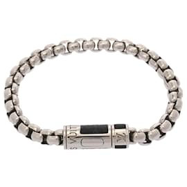 Louis Vuitton-Louis Vuitton Monogram Eclipse Chain Black Bracelet-Black