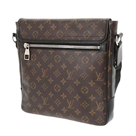 Louis Vuitton-Louis Vuitton Monogram Macassar Bus MM Shoulder Bag-Brown