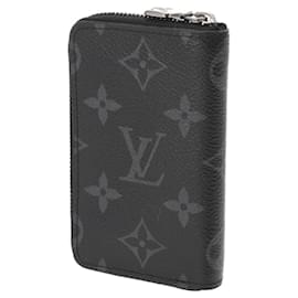 Louis Vuitton-Louis Vuitton Monogram Eclipse Coin Purse-Black