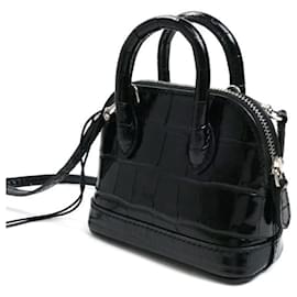 Balenciaga-Sac à main mini à épaule Balenciaga Ville Top-Noir