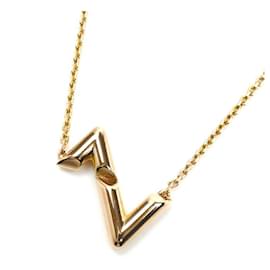 Louis Vuitton-Louis Vuitton 18K Pink Gold Upside Down Necklace-Other