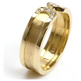 Cartier-Cartier 18K Yellow Gold C2 Diamond Ring-Other