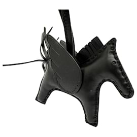 Hermès-Hermes Rodeo Charm Pegasus PM in Black-Black