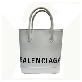Balenciaga-Balenciaga Ville XXS Shoulder Bag-White