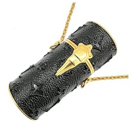 Louis Vuitton-Louis Vuitton Monogram Empreinte Lip Case-Black