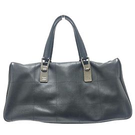 Borsa Boston Mini in Cioccolato Chanel Nero