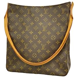Louis Vuitton-Louis Vuitton Monogram Looping GM Shoulder Bag-Brown