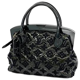 Louis Vuitton-Louis Vuitton Monogram Fascination Lockit BB Handbag-Black