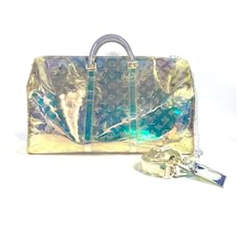 Louis Vuitton-Louis Vuitton Monogram Prism Keepall Bandouliere 50 Bag-Other