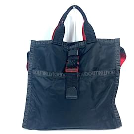Christian Louboutin-Sac LOUBICLIC Rubiclic 2WAY de Christian Louboutin-Noir,Rouge