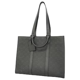 Louis Vuitton-Louis Vuitton Monogram Shadow Tote Bag-Black