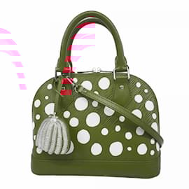 Louis Vuitton-Louis Vuitton Epi Alma BB Handbag in Rouge-Red