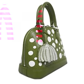 Louis Vuitton-Louis Vuitton Epi Alma BB Handbag in Rouge-Red
