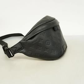 Louis Vuitton-Louis Vuitton Monogram Shadow Discovery Bum PM M46036 Noir-Black