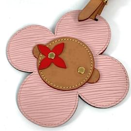 Louis Vuitton-Louis Vuitton Epi Bijoux Sac Tag Vivienne Charm-Pink