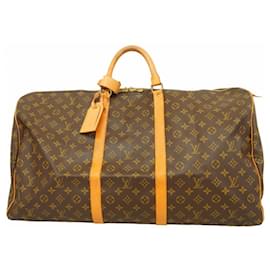 Louis Vuitton-Louis Vuitton Boston Bag Monogram Keepall 60-Brown