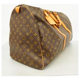 Louis Vuitton-Louis Vuitton Boston Bag Monogram Keepall 60-Brown