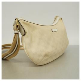 Gucci-Gucci Ivory Shoulder Bag-Cream