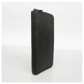 Louis Vuitton-Louis Vuitton Long Wallet Monogram Shadow Zippy Vertical M62902 Noir-Black