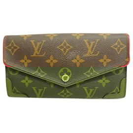 Louis Vuitton-Louis Vuitton Long Wallet Monogram Portefeuille Sarah M61184-Other
