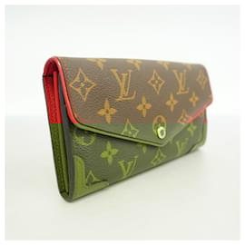 Louis Vuitton-Louis Vuitton Long Wallet Monogram Portefeuille Sarah M61184-Other