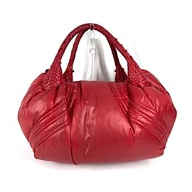 Fendi-Sac Spy Studded Zucca de Fendi-Rouge