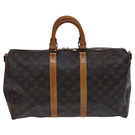 Louis Vuitton-Louis Vuitton Keepall Bandouliere 45-Brown