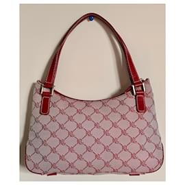 Ralph Lauren-Superb Ralph Lauren Monogram signature bag-Red