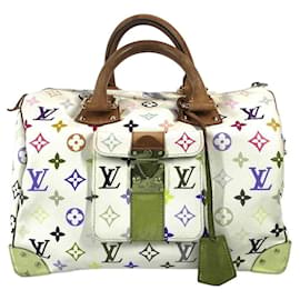 Louis Vuitton-Louis Vuitton Monogram Multicolor Speedy 30 Mini Boston Bag-White,Multiple colors