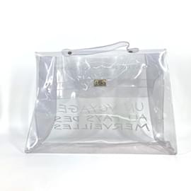 Hermès-Sac à main tote en vinyle Kelly d'Hermès-Autre