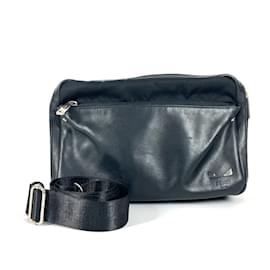 Fendi-Fendi 7VA411 Monster Eye Logo Crossbody Bag-Black