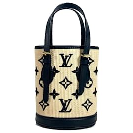Louis Vuitton-Louis Vuitton Bucket-Beige