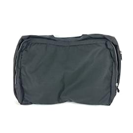 Hermès-Sac à main en toile noire Hermès-Noir