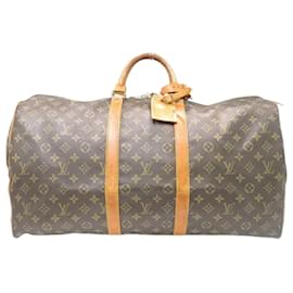 Louis Vuitton-Louis Vuitton Keepall 55-Brown