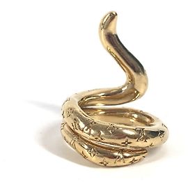 Louis Vuitton Trioberg Tentacool Nanogram Ring Golden
