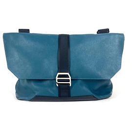 Hermès Bolso Slide City Flap Hermes Azul Azul marino