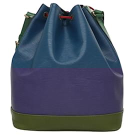 Louis Vuitton-LOUIS VUITTON Epi Toriko Color Noe Bag Red Blue Green M44084 LV Auth BA899-Red,Blue,Green