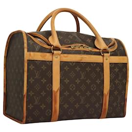 Louis Vuitton-LOUIS VUITTON Monogram Sac Chasseur 40 Pet Carry M41924 LV Auth bs23844-Monogram